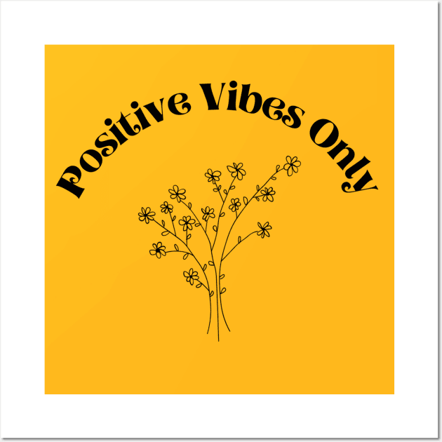 Good Vibes Only Wall Art by TINRO Kreations